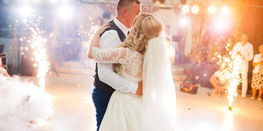 2023-Wedding-Trends-Two-married-couple-on-a-dance-floor-with-sparklers-1024x682